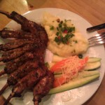 Rack of Lamb at Rooster's
