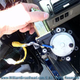 Testing Replacement Motor - Fixing a Nissan Quest Window Motor
