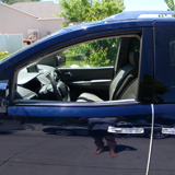 The Drivers Door With The Window Stuck Down - Fixing a Nissan Quest Window Motor